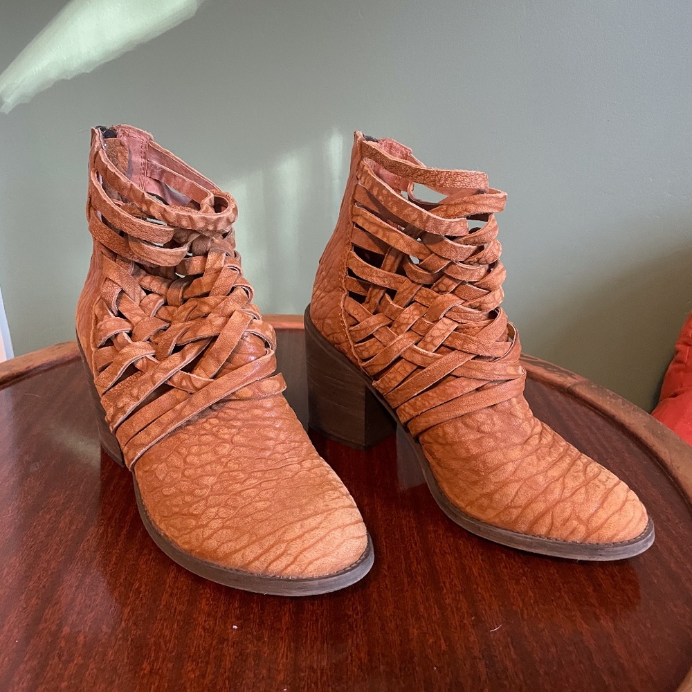 Free People Leather Boots